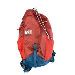 REI Backpack Flash 22 Orange Lightweight Adjustable Waterproof